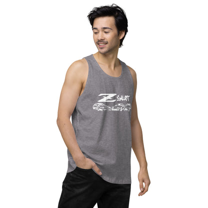 Zealot Tank Top (White Ink)