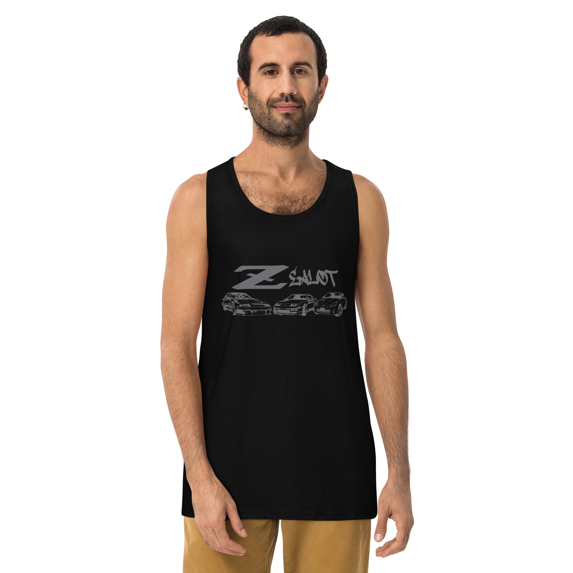 Zealot Tank Top (Gray Ink)