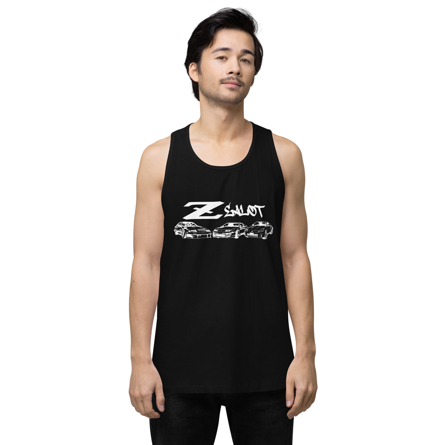 Zealot Tank Top (White Ink)