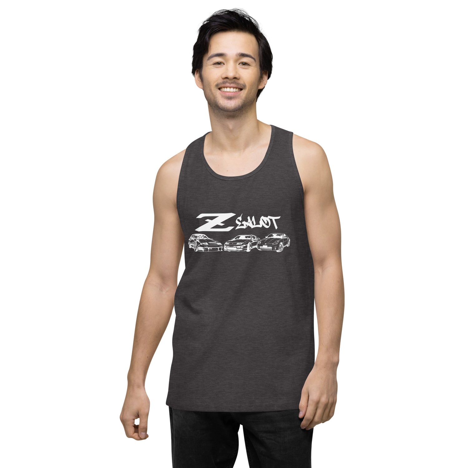 Zealot Tank Top (White Ink)