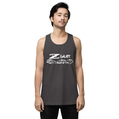 Zealot Tank Top (White Ink)