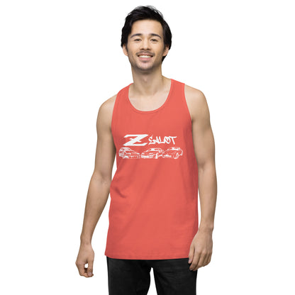 Zealot Tank Top (White Ink)