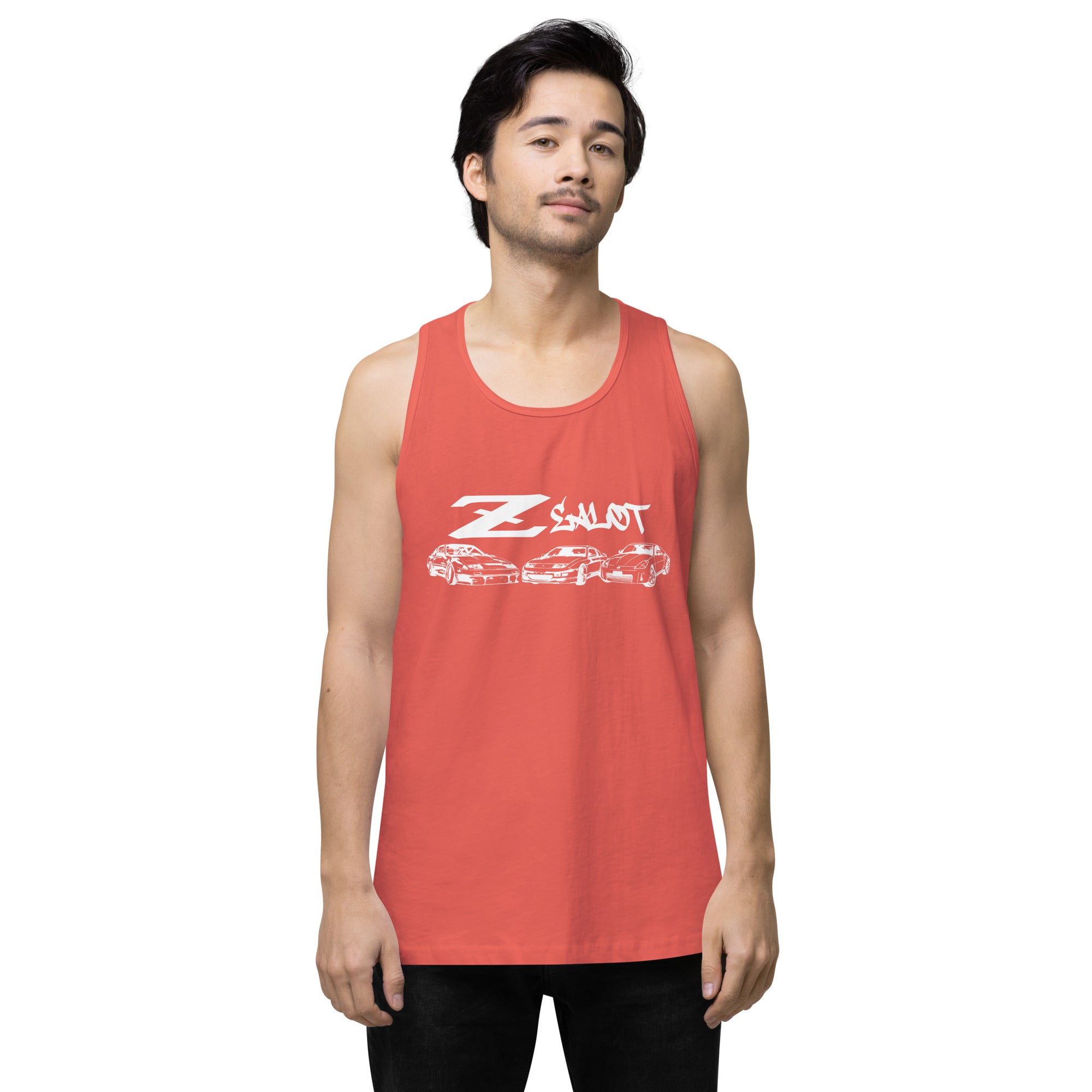 Zealot Tank Top (White Ink)