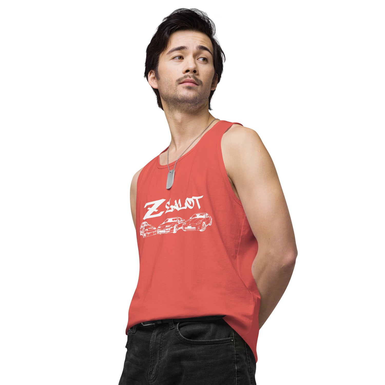 Zealot Tank Top (White Ink)