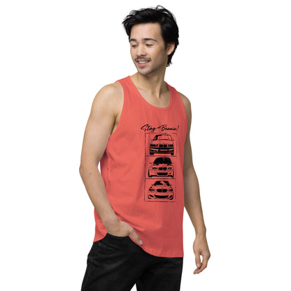 Stay Beamin! Tank Top (Black Ink)