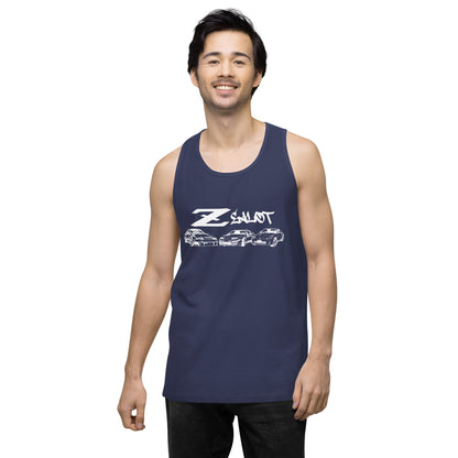 Zealot Tank Top (White Ink)