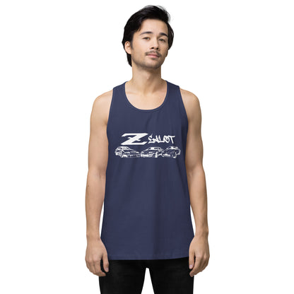 Zealot Tank Top (White Ink)