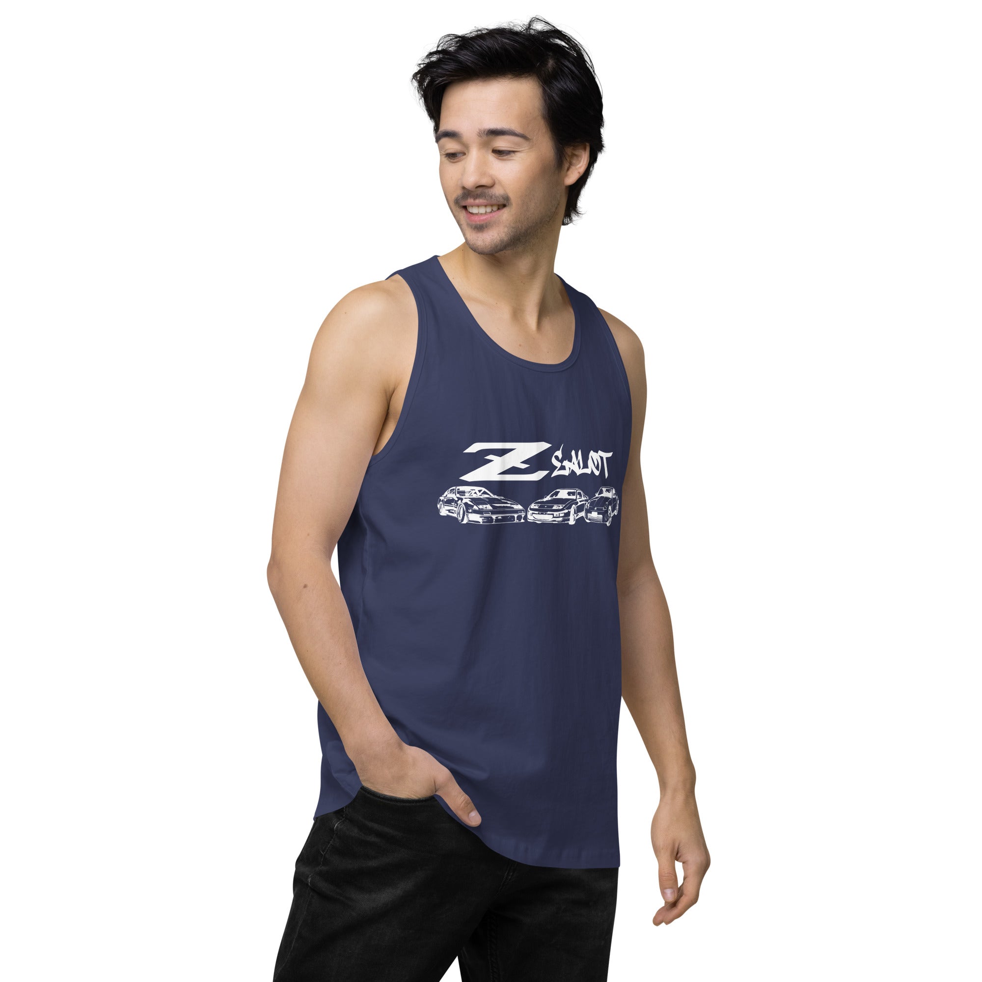 Zealot Tank Top (White Ink)