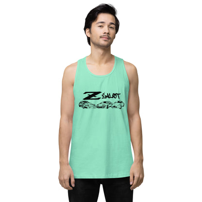 Zealot Tank Top (Black Ink)