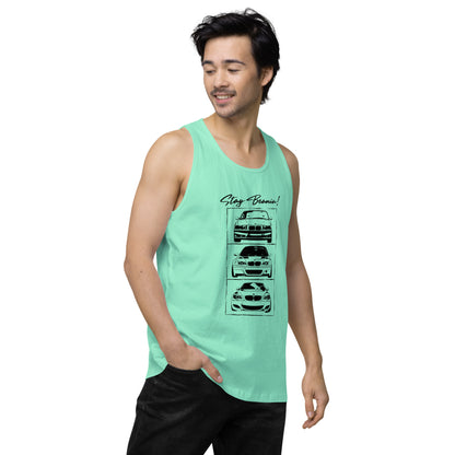 Stay Beamin! Tank Top (Black Ink)