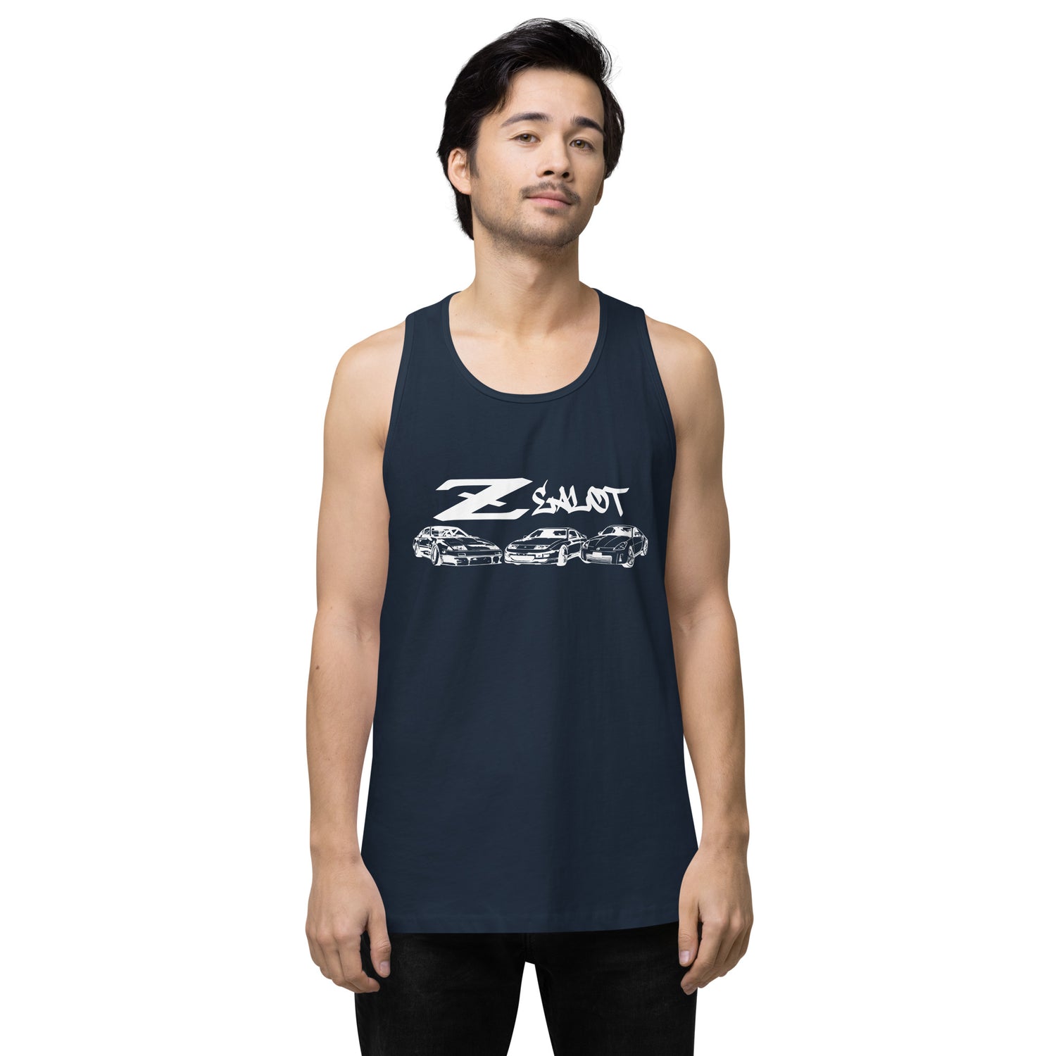 Zealot Tank Top (White Ink)