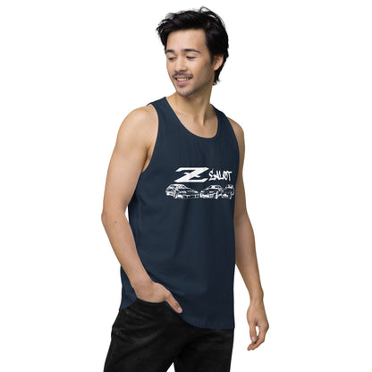 Zealot Tank Top (White Ink)