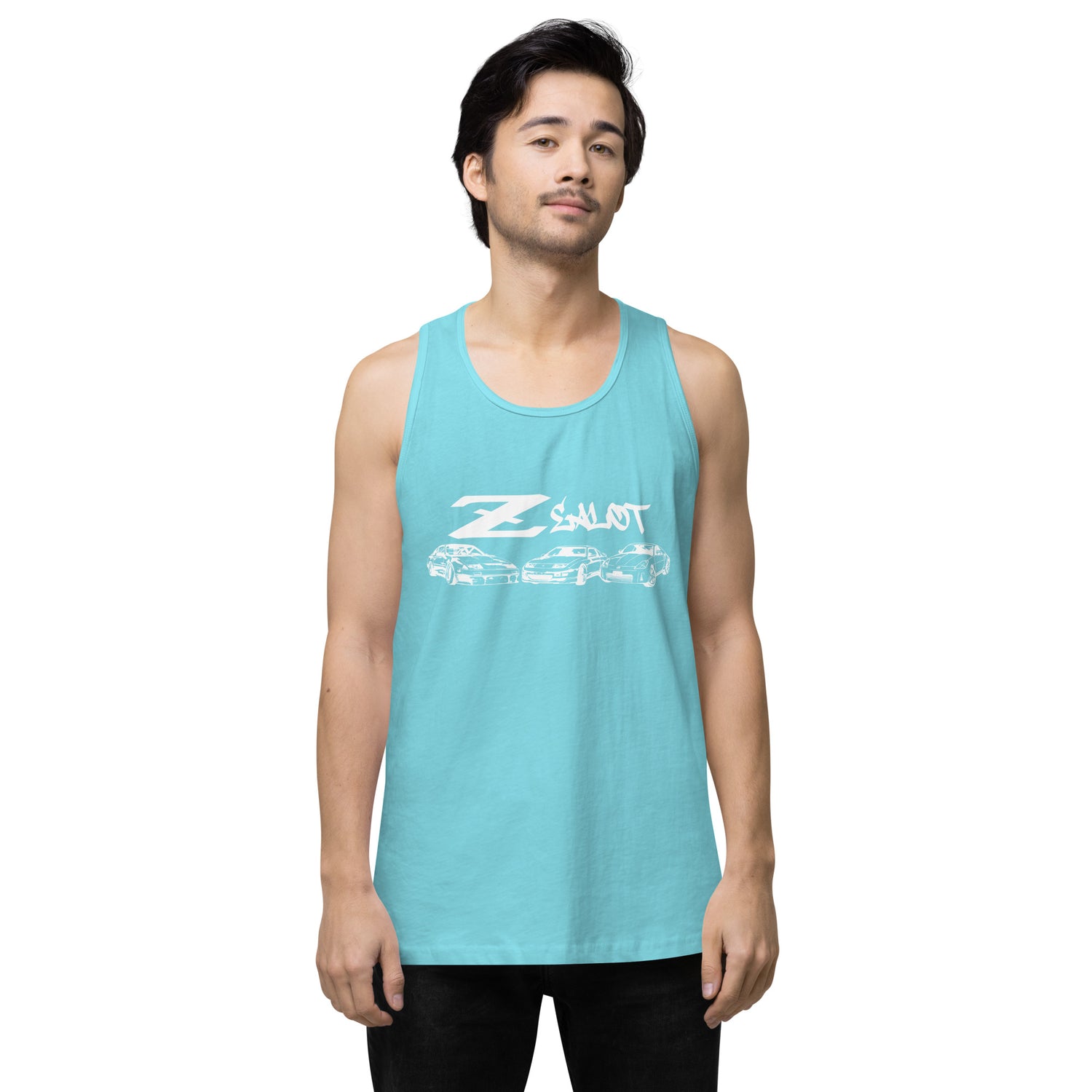 Zealot Tank Top (White Ink)