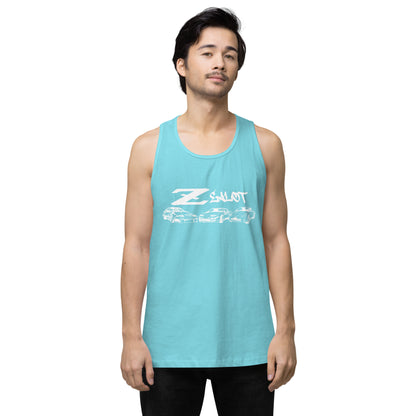 Zealot Tank Top (White Ink)