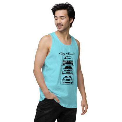 Stay Beamin! Tank Top (Black Ink)