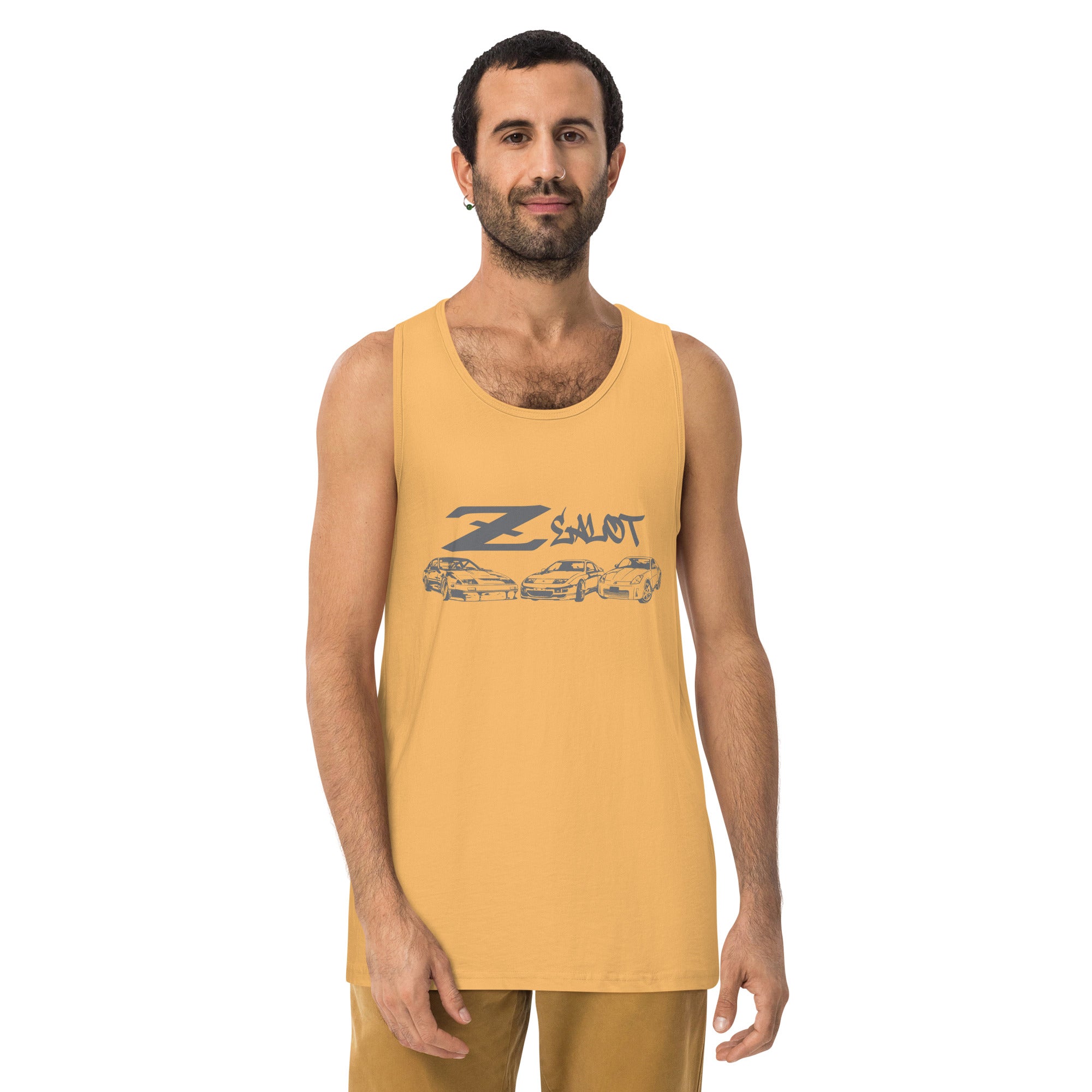 Zealot Tank Top (Gray Ink)