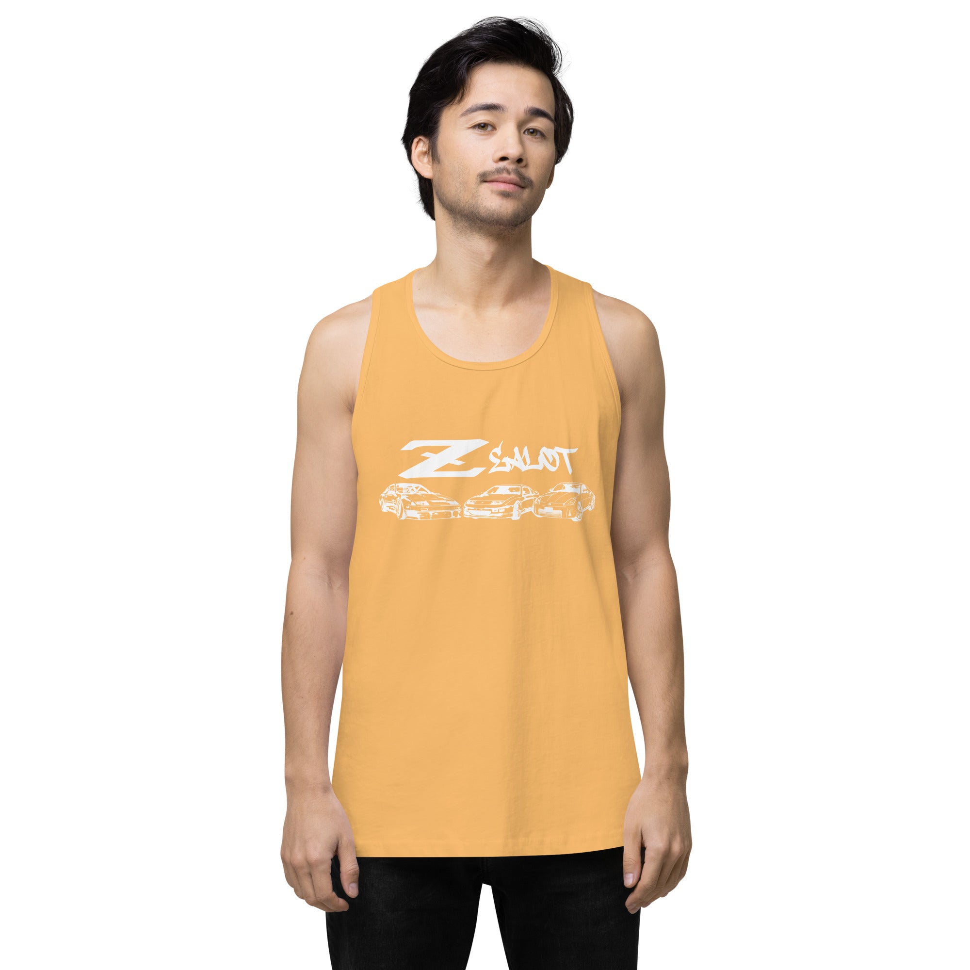 Zealot Tank Top (White Ink)