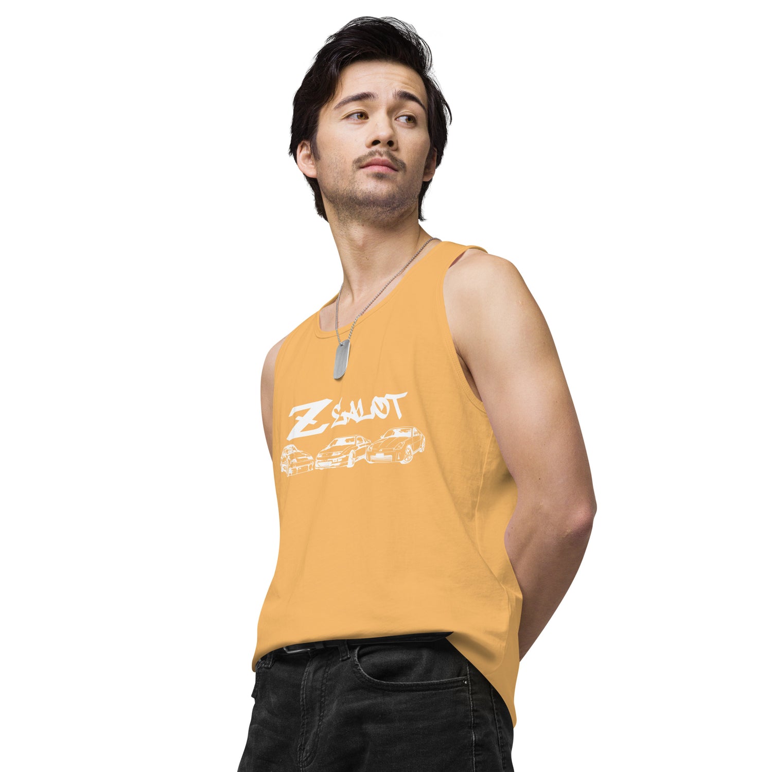 Zealot Tank Top (White Ink)