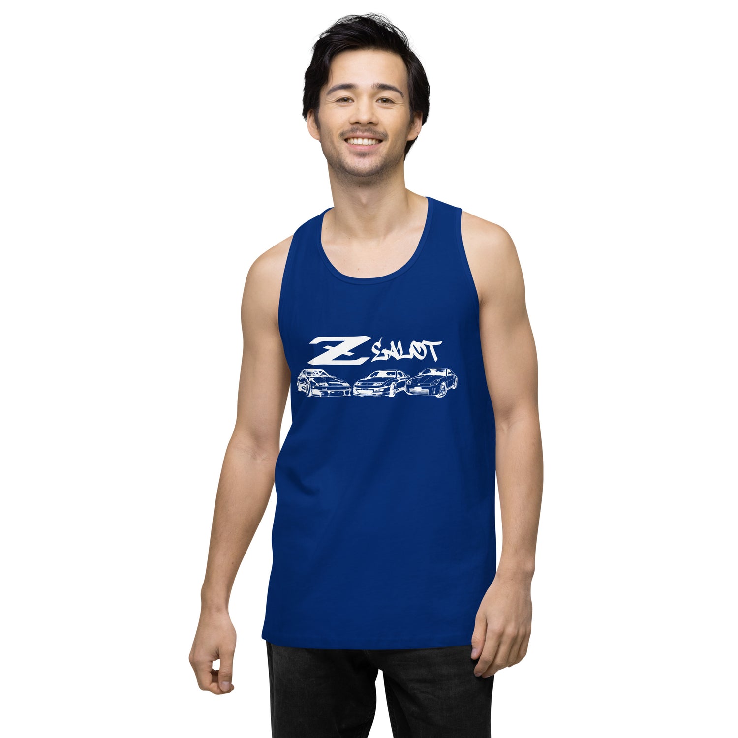 Zealot Tank Top (White Ink)