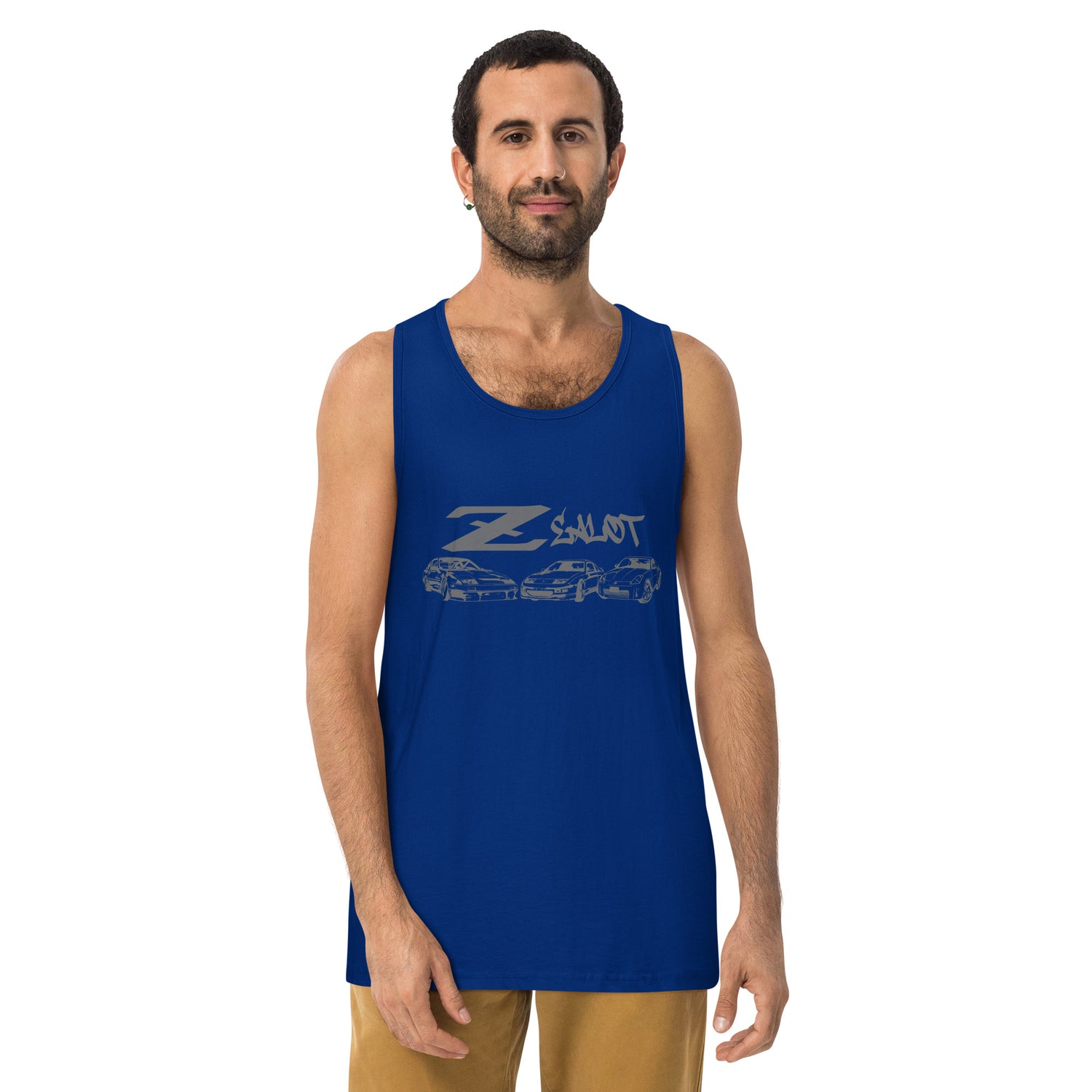 Zealot Tank Top (Gray Ink)