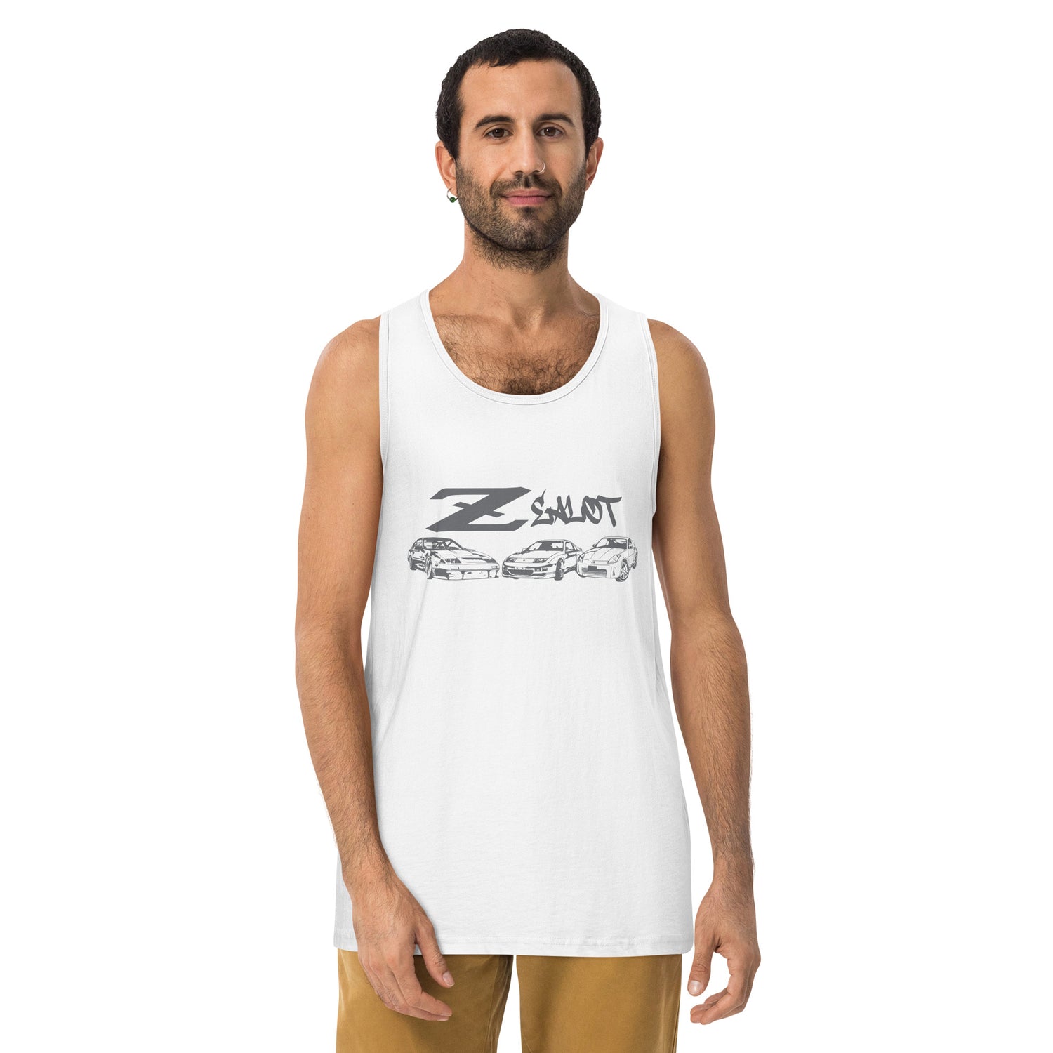 Zealot Tank Top (Gray Ink)