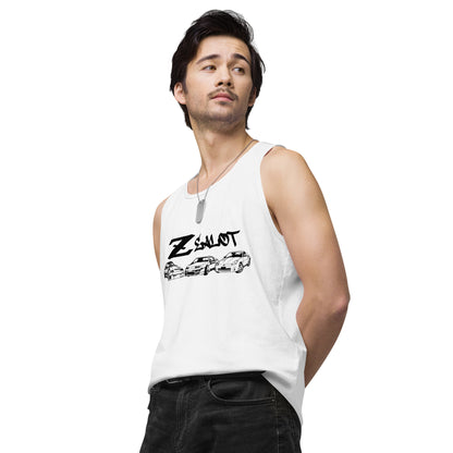 Zealot Tank Top (Black Ink)