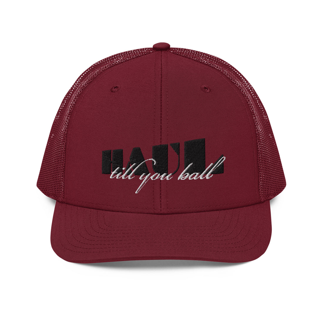 Haul Till You Ball Cap (Red)