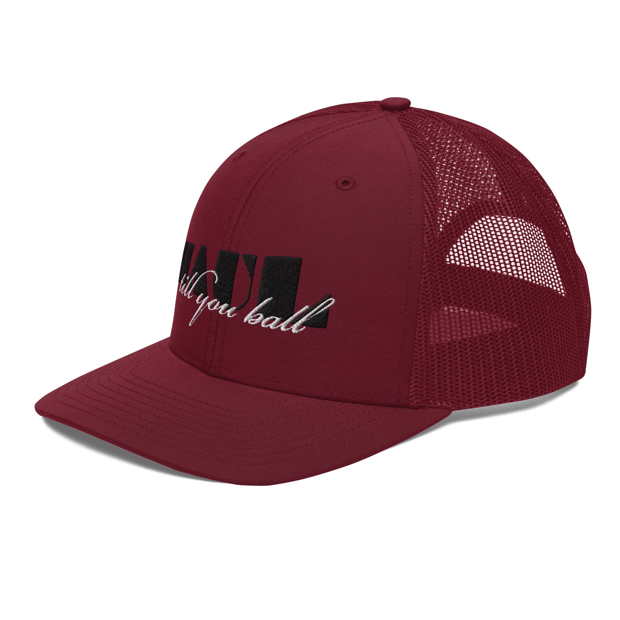 Haul Till You Ball Cap (Red)